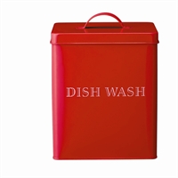 Dish Wash - retro r�d